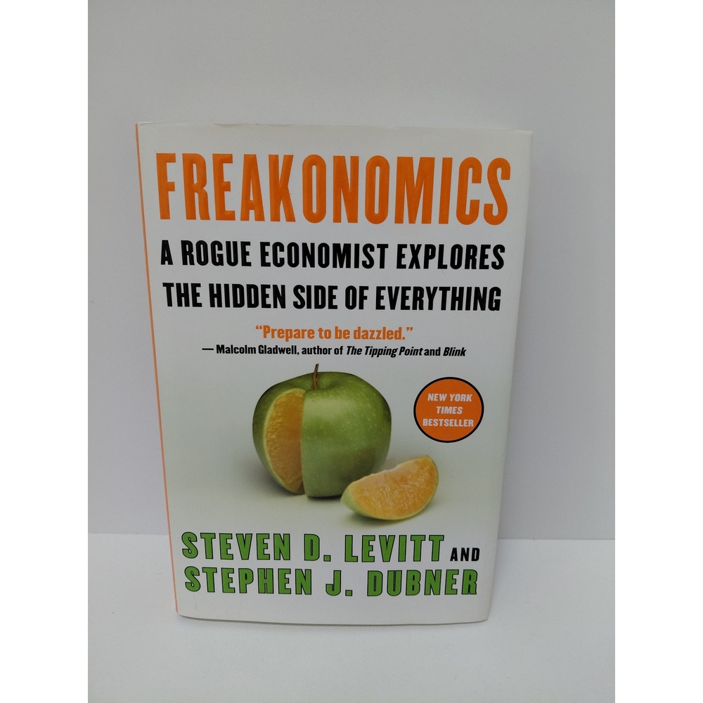 Freakonomics Steven D Levitt Stephen J Dubner Hardcover Book Economics